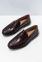 Sapato Mocassim Classico Borgonha 201004C