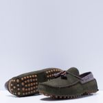 Mocassim Driver Indio 3327 Verde