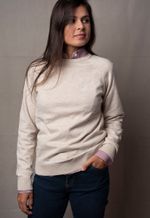 Sweter Tricot Barcelona Gola U 015450 Bege