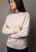 Sweter Tricot Barcelona Gola U 015450 Bege