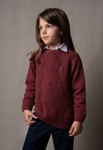 Sweater Infantil LC 21321 Bordô