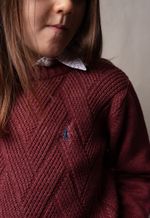 Sweater Infantil LC 21321 Bordô