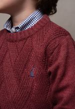 Sweater Infantil LC 21321 Bordô