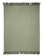 Manta 1,80 x 1,40 - Trenza Algodón Glacial