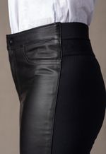 Calça Couro Feminina Pelica LC72 Preto