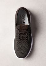 Tênis Ultralight - 1717 Knit Verde Militar