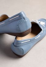 Mocassim Cannes 6385 Azul Claro