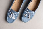 Mocassim Cannes 6385 Azul Claro