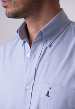Camisa Masculina Miguel Azul