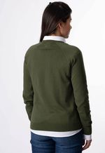 Suéter Feminino Barcelona Gola U 015450 Verde