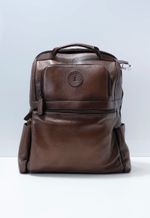 Mochila de Couro com Power Bank M-120/C Cabernet Conhaque