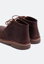 Botina Solado Crepe 120 Marrom