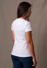 Camiseta Feminina Lisa Branca