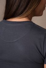 Camiseta Feminina Lisa Cinza Ardósia