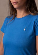 Camiseta Feminina Lisa Azul Royal