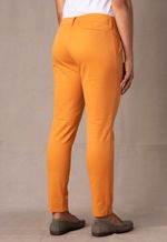 Calça Chino Sarja Feminina Laranja