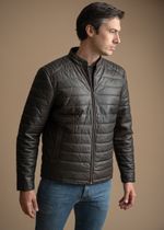 Jaqueta Masculina Bomber Slim Marrom