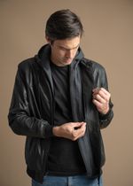 Jaqueta Couro LC Masculina Preto