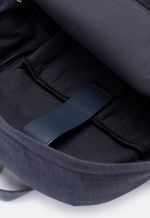 Mochila Lona Porta Tênis/Toalha Azul Marinho