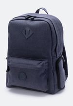 Mochila Lona Porta Tênis/Toalha Azul Marinho