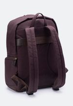 Mochila Lona Porta Tênis/Toalha Café
