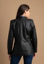 Blazer Tradicional de Pelica LC1038 Preto