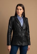 Blazer Tradicional de Pelica LC1038 Preto
