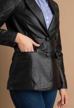 Blazer Tradicional de Pelica LC1038 Preto