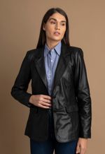Blazer Tradicional de Pelica LC1038 Preto