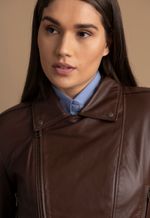 Jaqueta Feminina Pelica LC 202 Chocolate