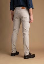 Calça Jeans Low Rise Bege