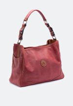 Bolsa Luz Couro Vermelha