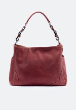 Bolsa Luz Couro Vermelha