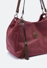 Cartera Marcela Cuero Rojo