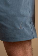Short Tricoline SHT Cinza