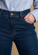 Calça Jeans Feminina Reta Tradicional Azul