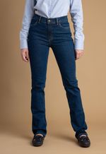 Calça Jeans Feminina Reta Tradicional Azul