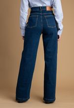 Calça Jeans Feminina Wide Leg Azul
