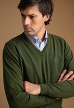 Sweater Masculino Gola V LC Matcha