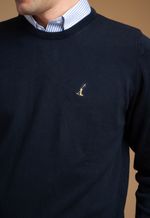 Suéter Masculino Gola U LC 15883 Azul Escuro