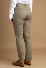 Calça Chino Sarja Feminina Oliva