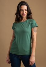 Camiseta Feminina Lisa 02531 Verde