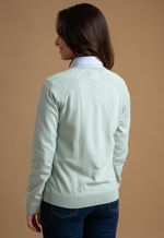 Sweater Feminino Barcelona Gola U 015450 Menta