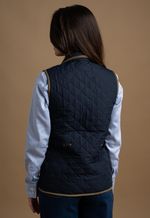 Colete Matelassê Cazador Feminino Azul
