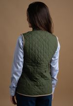 Colete Matelassê Cazador Feminino Verde