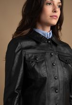 Jaqueta Feminina de Botões Pelica LC 136 Preto