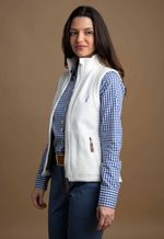 Colete Fleece Feminino Neuquén OffWhite