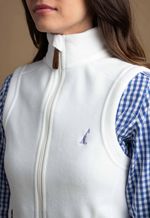 Colete Fleece Feminino Neuquén OffWhite