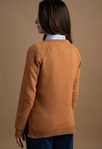 Suéter Feminino Lã Misto 3580 Lacre