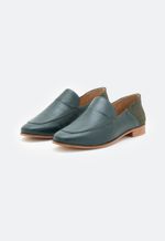 Mocassim Feminino Napa Plume 76101 Verde Militar